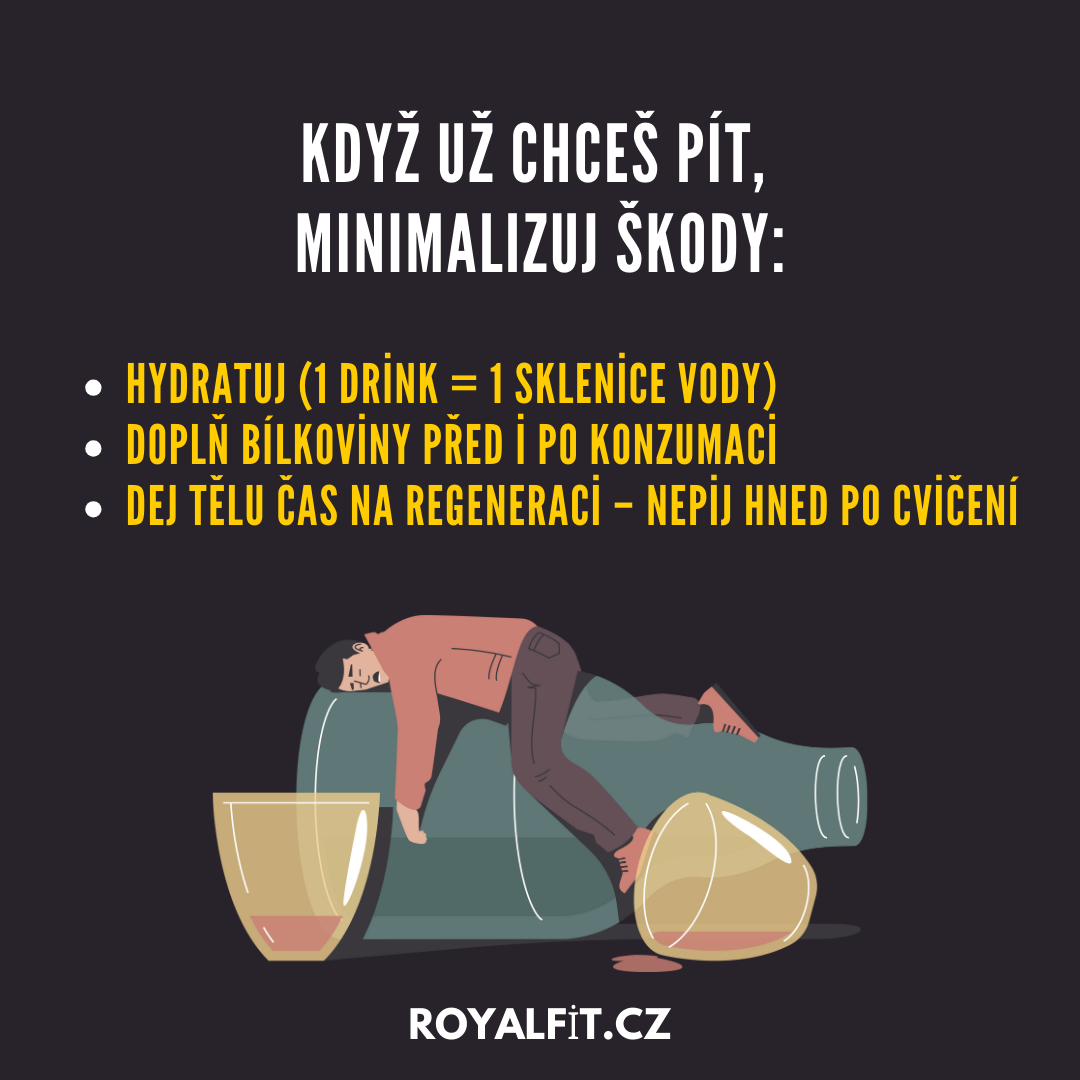 Alkohol při tréninku