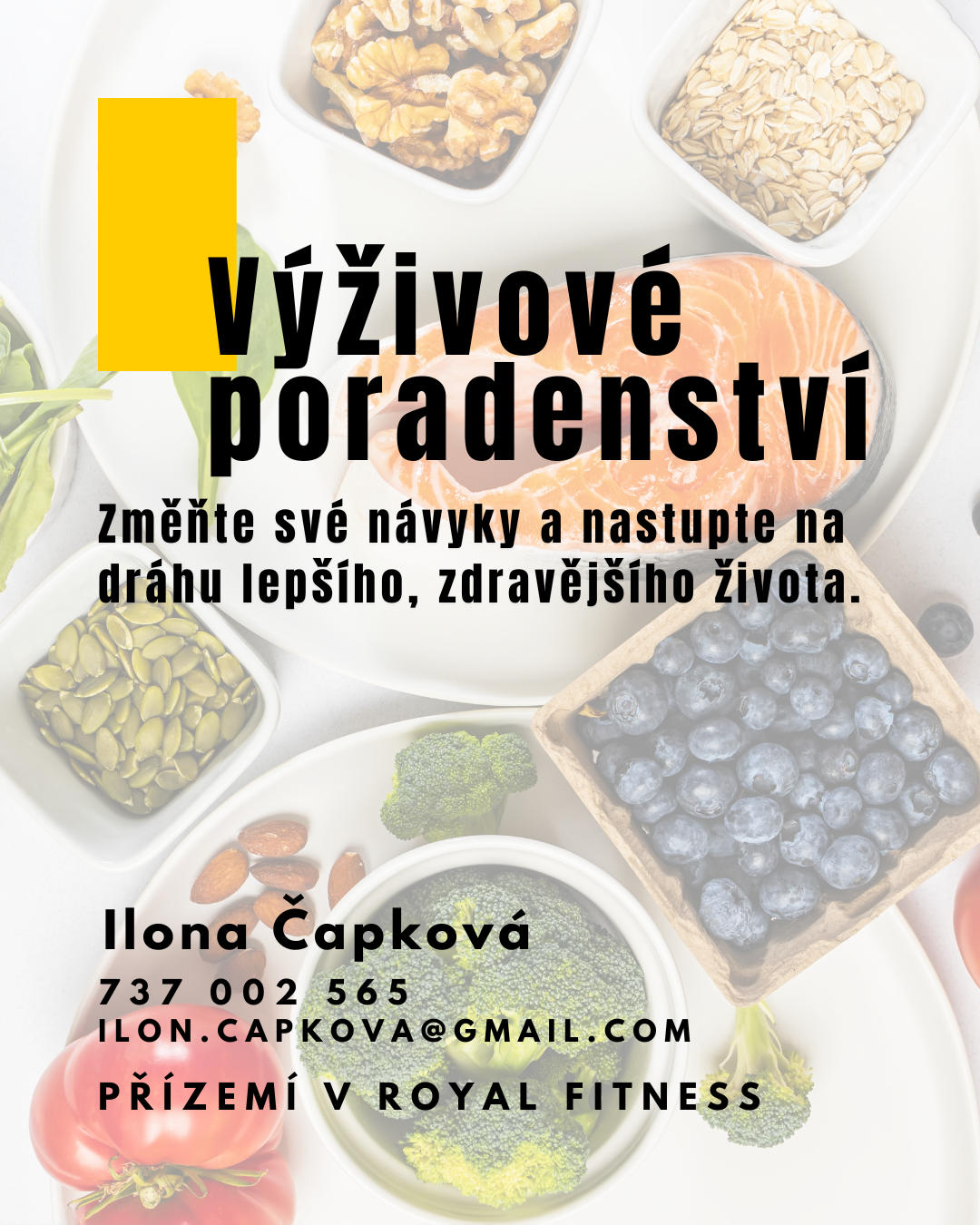 Royal Fitness Kladno Výživové poradenství
