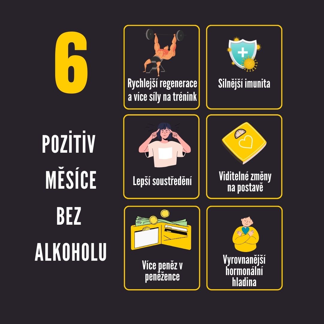 6 pozitiv měsíce bez alkoholu