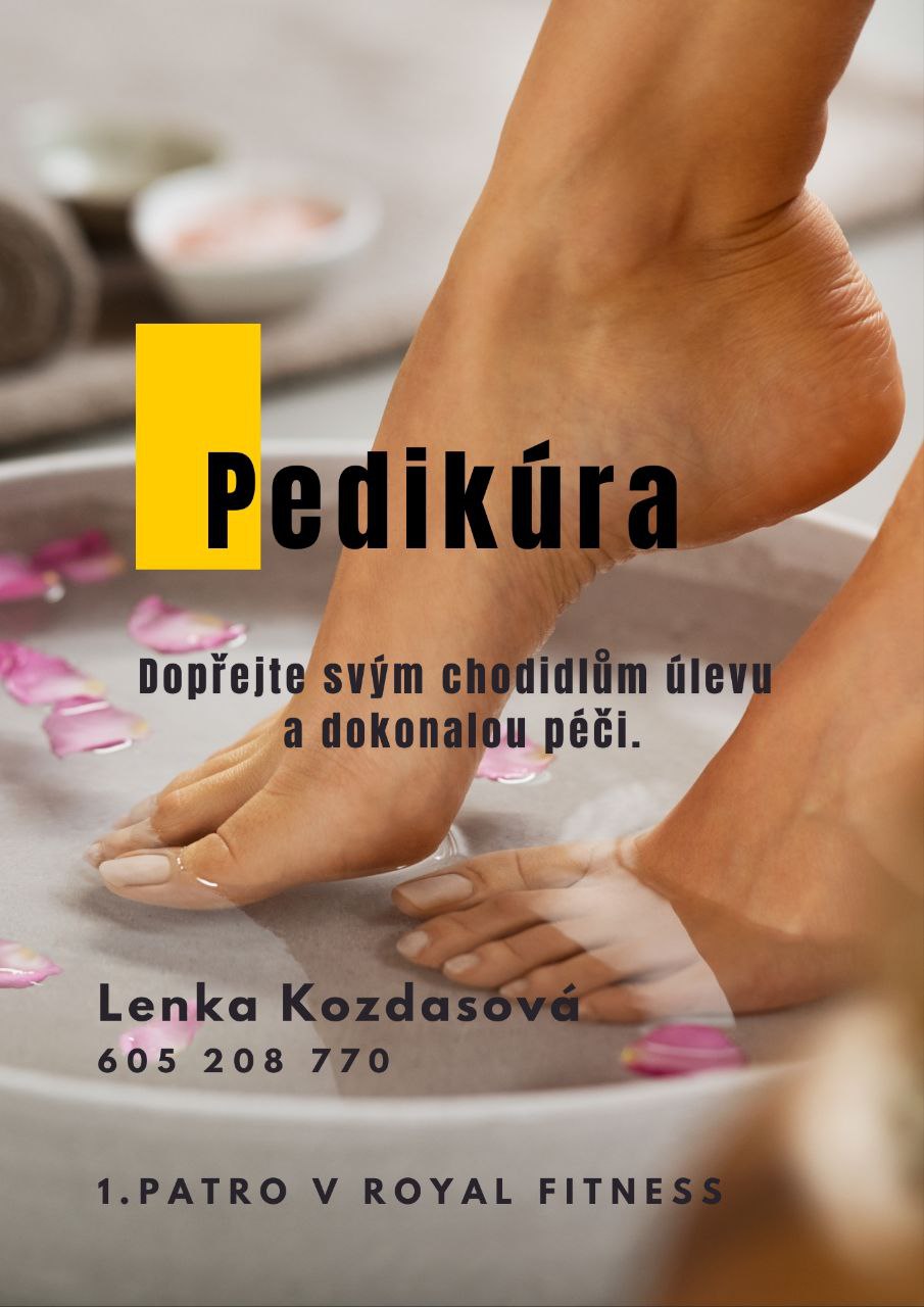 Pedikúra Kladno Royal Fitness