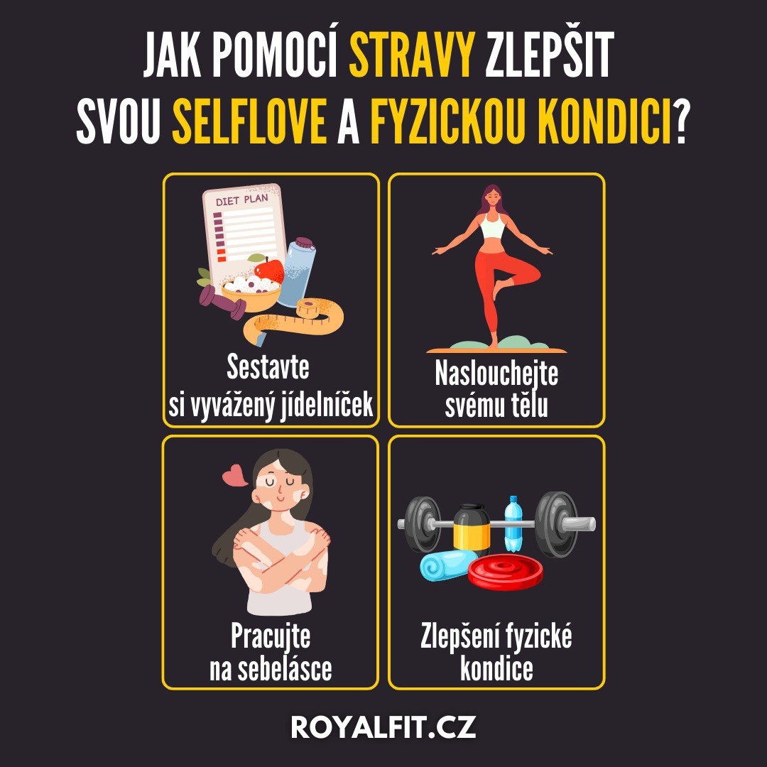 Jak pomocí stravy zlepšit svou selflove a fyzickou kondici